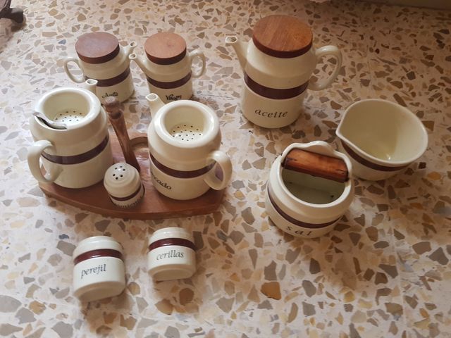 Juego cocina vintage