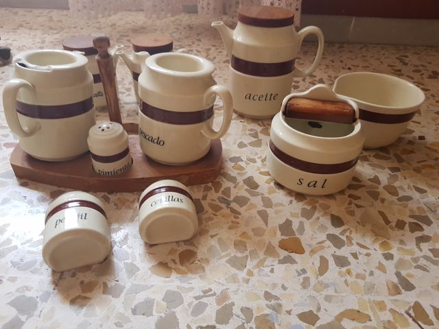 Juego cocina vintage