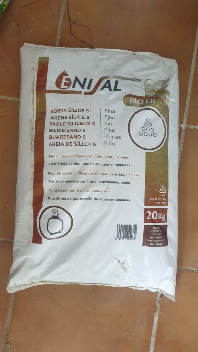 Arena Depuradora Piscina o chorreo arena