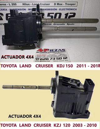 LAND CRUISER KDJ  120-150 **ACTUADOR CAJA TRANSFER