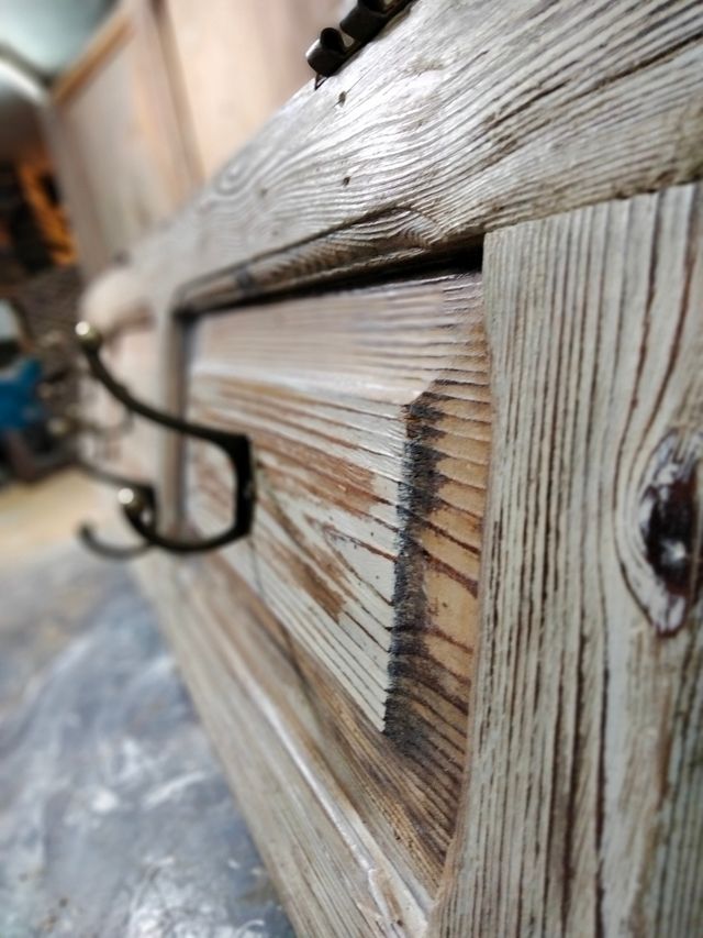 Percha de una contraventana con 5 ganchos dobles