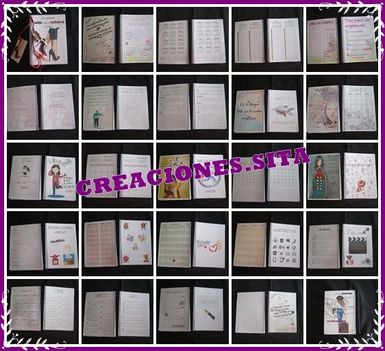 Agendas personalizadas A5.