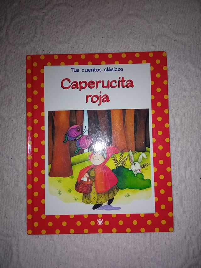 LIBRO INFANTIL CAPERUCITA ROJA 🍎 🐺