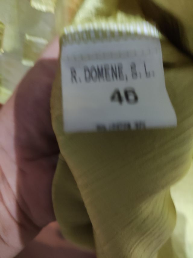 conjunto blusa y falda larga  t 46 usado 1 vez