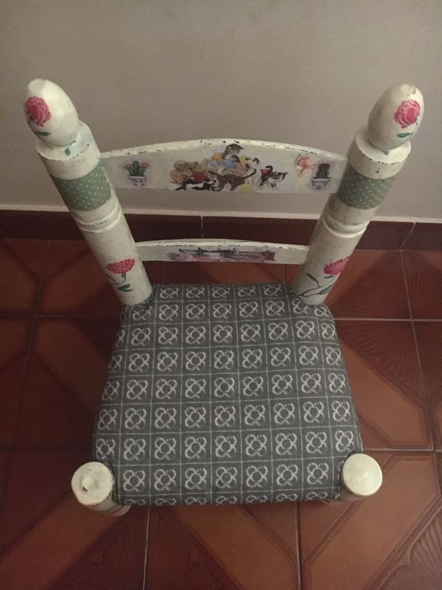 Silla pequeña Vintage