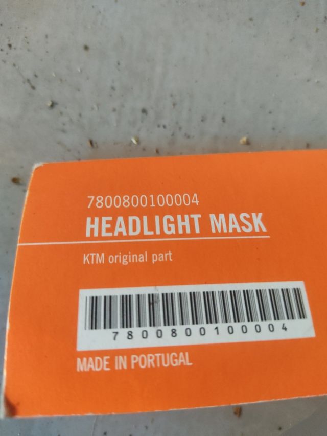 portafaros ktm naranja