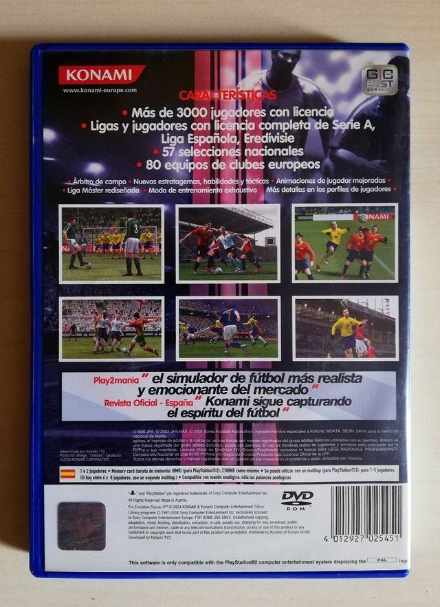 Pro Evolution Soccer 4 PlayStation 2
