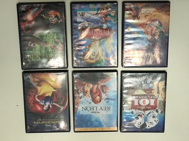 Lote de películas clásicas Disney