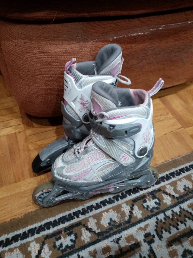 patines línea fila niña extensible 32 35