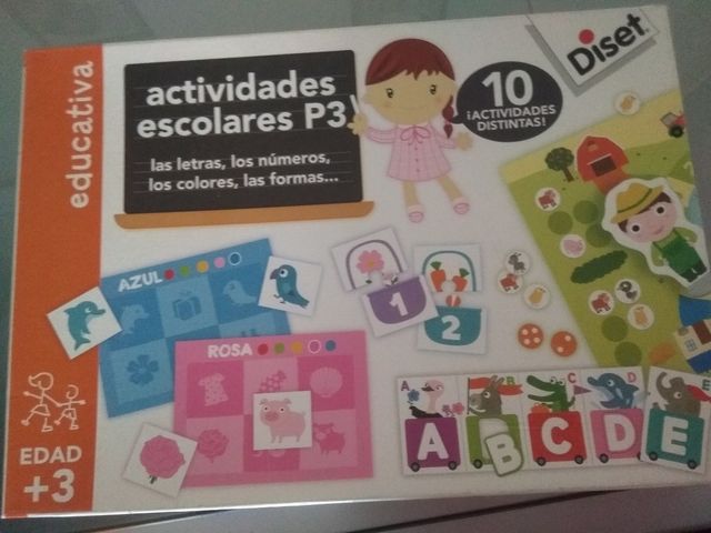 Juego Actividades escolares P3