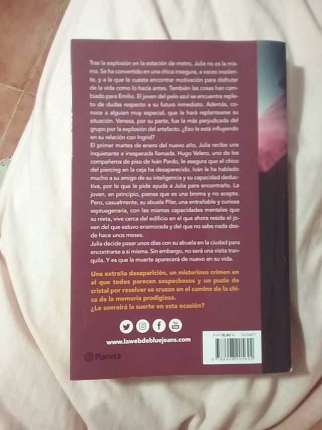 Trilogía La chica invisible de Blue Jeans