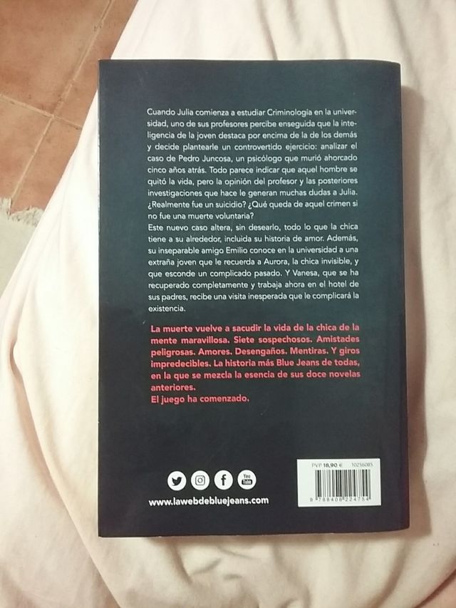 Trilogía La chica invisible de Blue Jeans