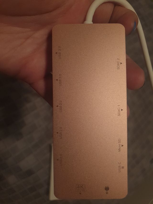 Adaptador tipo C a multipuerto