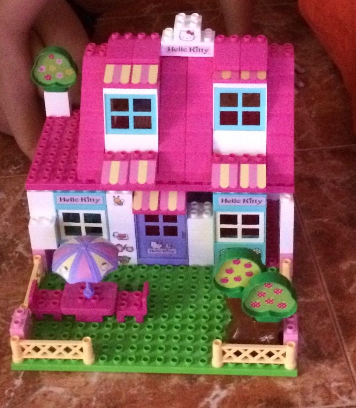 Casita Lego Lego Duplo Hello Kitty House Sanrio Hello Kitty Four