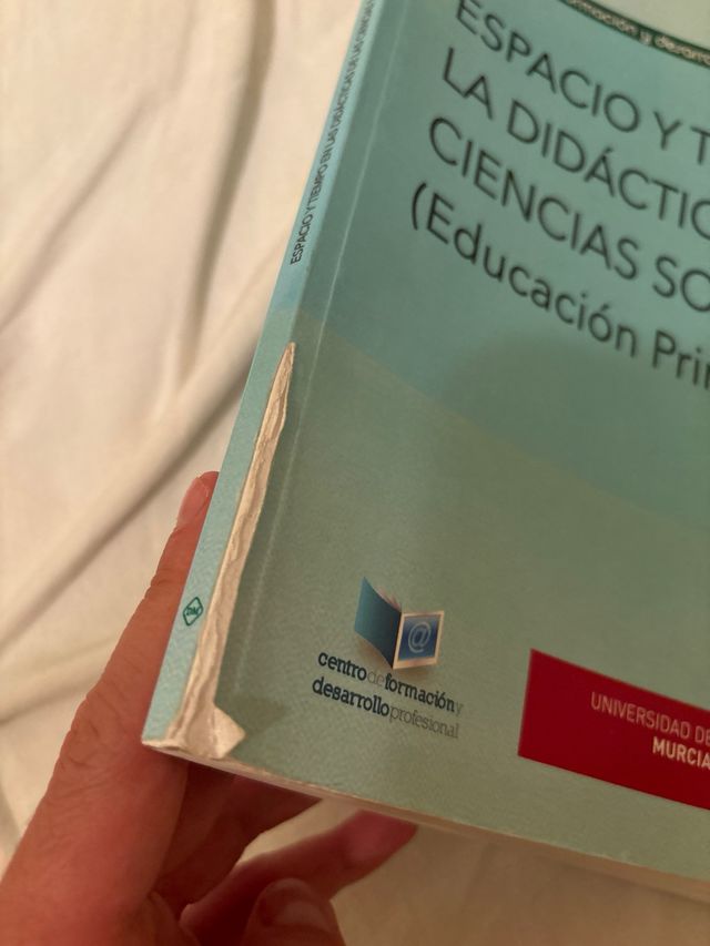 Libro Espacio y tiempo Universidad de Murcia
