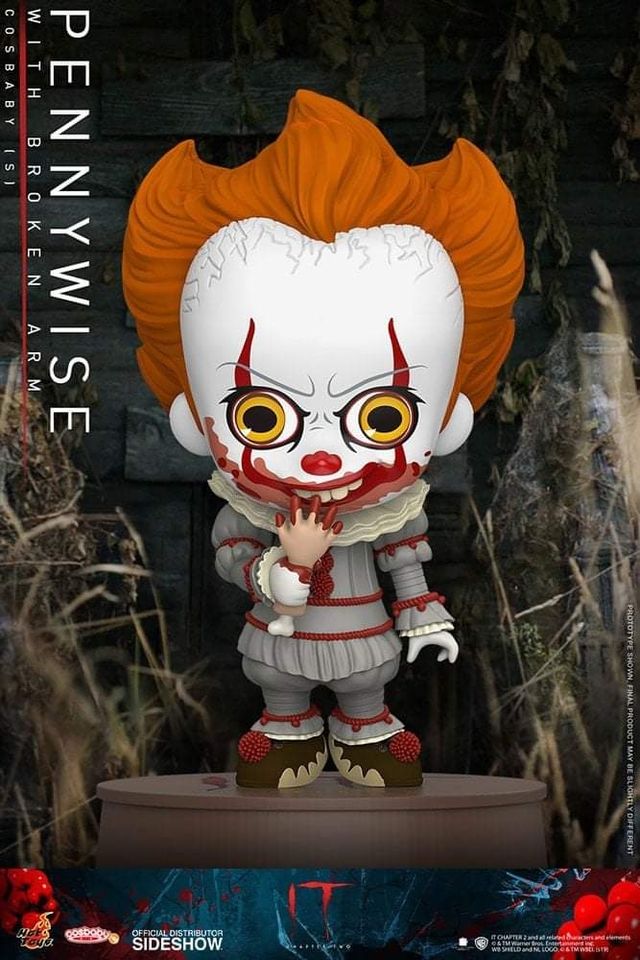 Hot Toys Cosbaby set x3 Pennywise IT