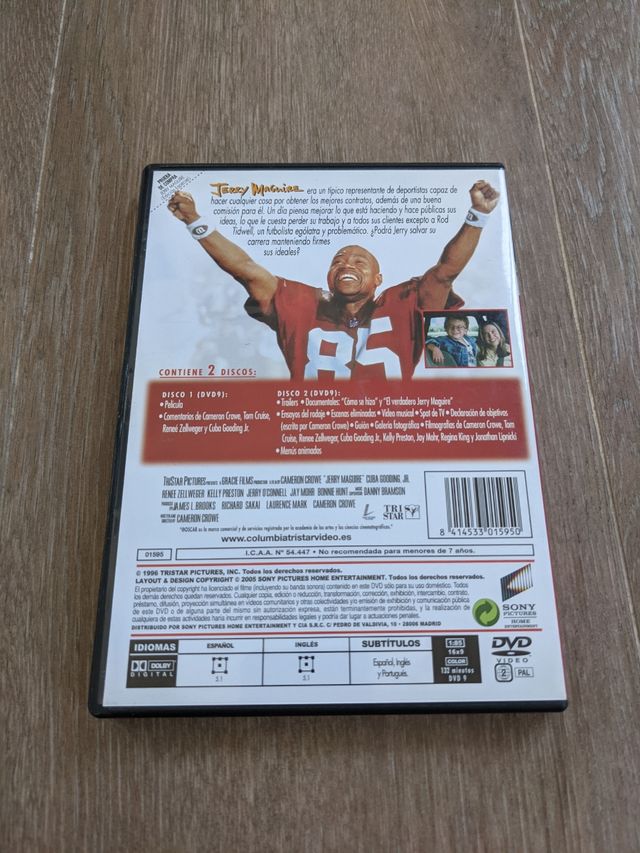 Jerry Maguire DVD edición especial 2 discos