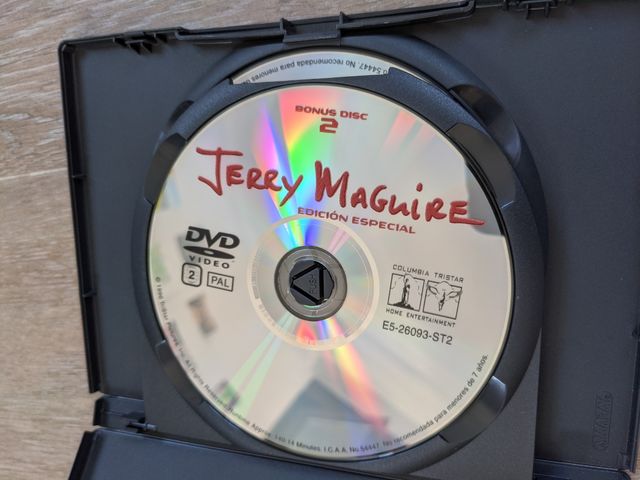 Jerry Maguire DVD edición especial 2 discos