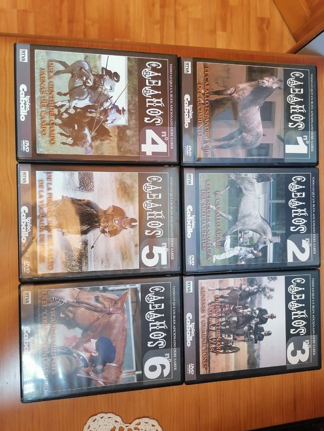 colección DVD "caballos"