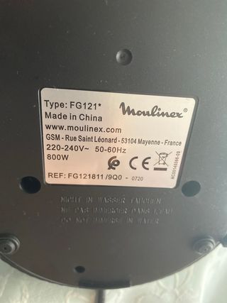 Cafetera de filtro Moulinex de segunda mano por 20 EUR en Riba-Roja de  Turia en WALLAPOP