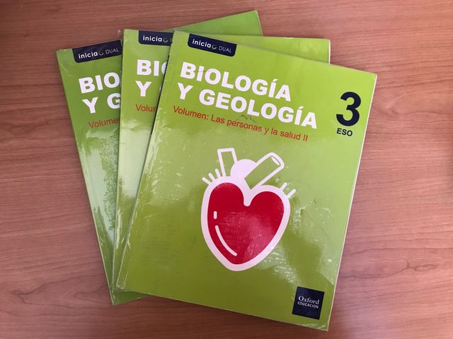 Libros de texto 3º Eso