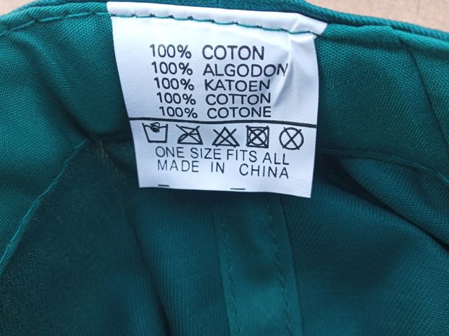 Bonés de algodão 1 peça