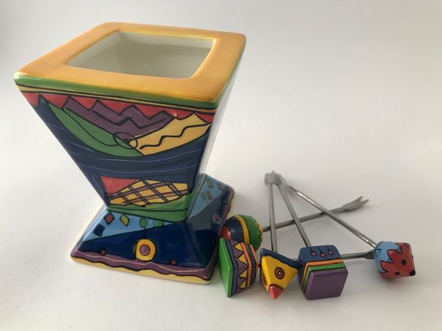 Tenedores aperitivo vintage de diseño Picasso