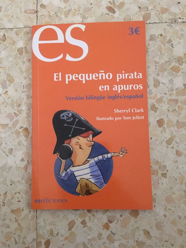 Libro bilingüe El Pequeño Pirata en Apuros