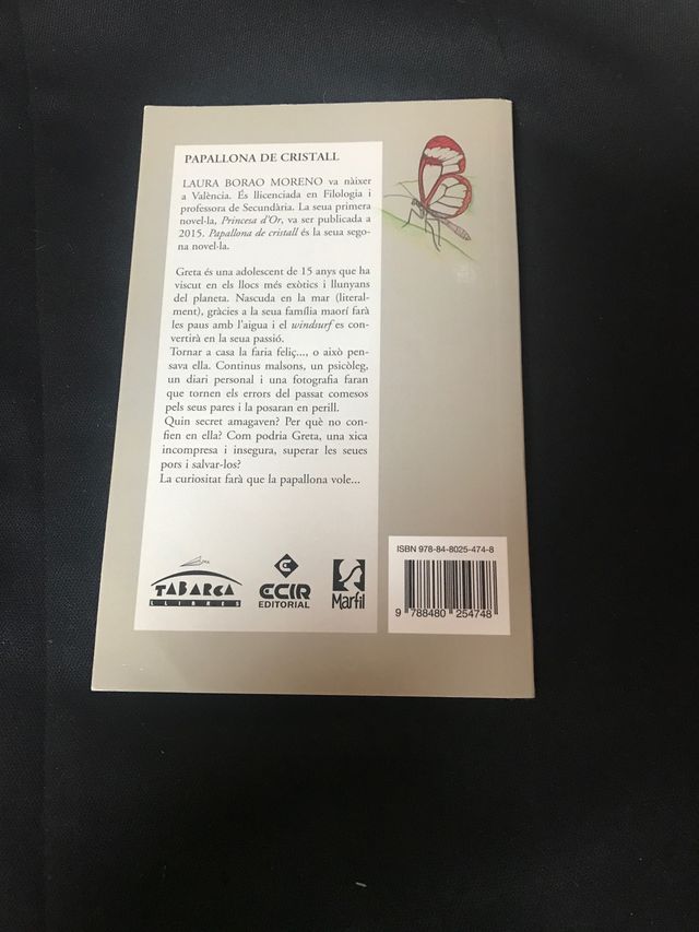 Papal lona de cristall