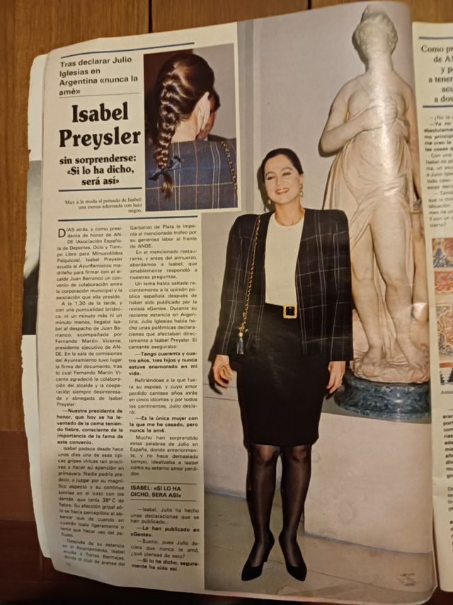 Revista Semana antigua Chabeli 2512, 6 abril 1988