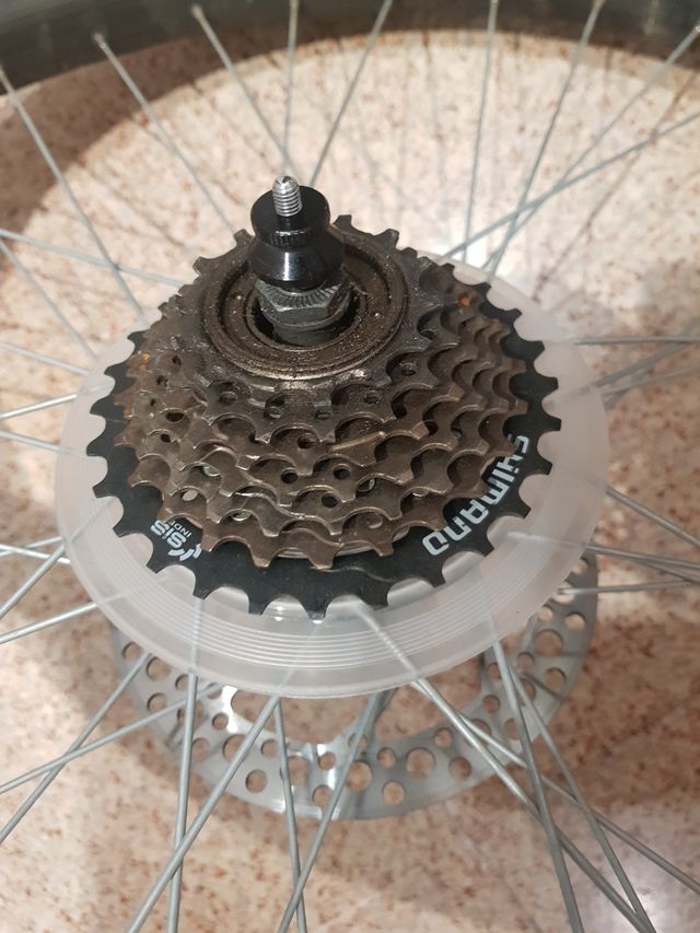 vendo rueda delantera y trasera de disco