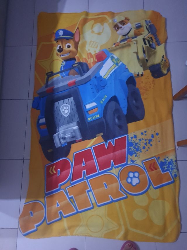 Manta polar Patrulla Canina nuevas