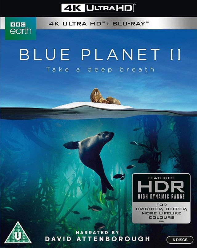Blue Planet 2 4k blu-ray David Attenborough