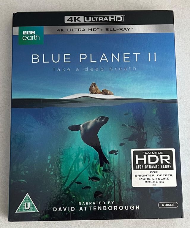 Blue Planet 2 4k blu-ray David Attenborough