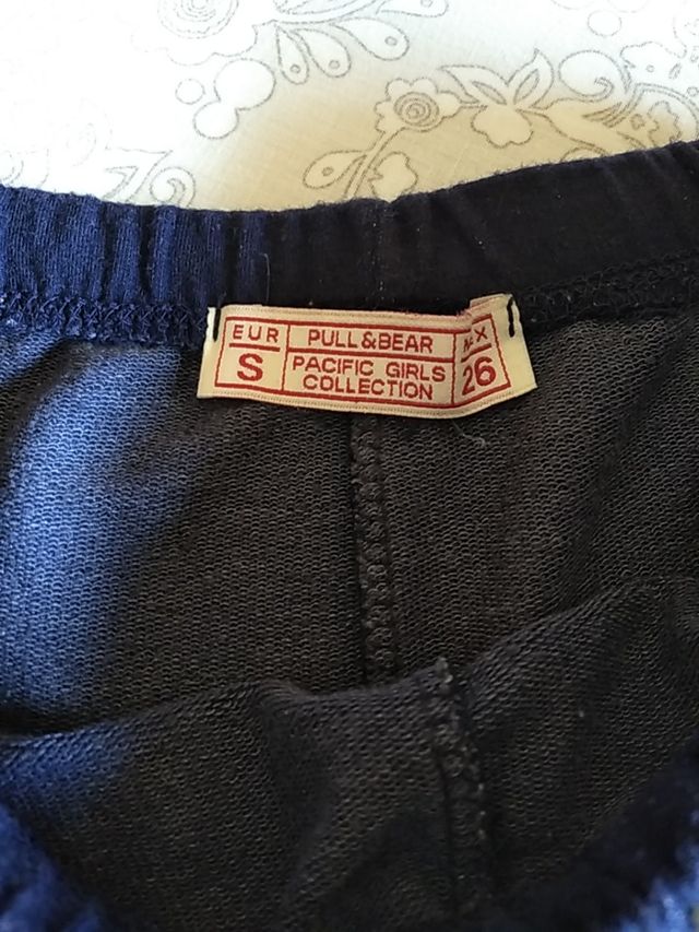 Lote dos pantalones cortos T/S según descripción