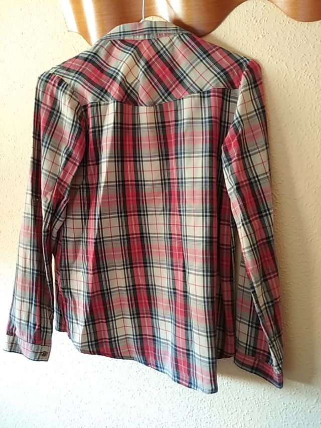 Camisa de cuadros T/13-14 (XS-S) de Zara Girls