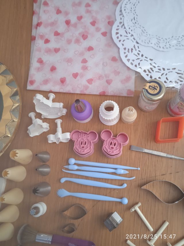 Lote  material fondant