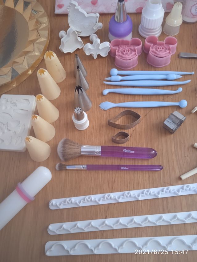 Lote  material fondant