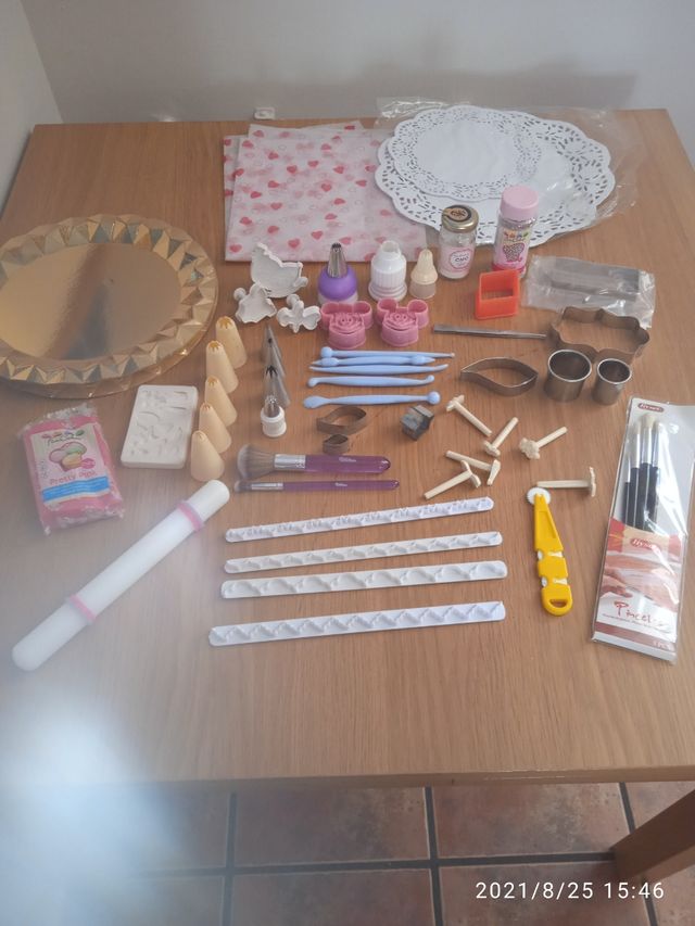 Lote  material fondant