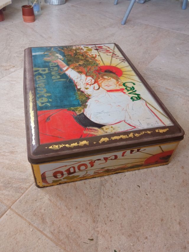 ✅ Caja Cava latón