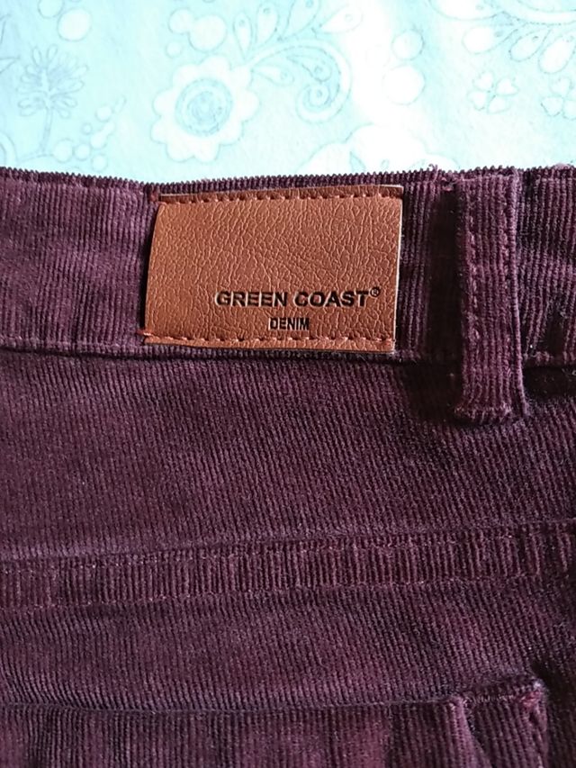 Pantalón de micropana Denim T/36. IMPECABLE