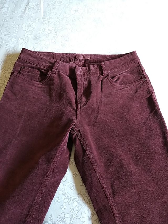 Pantalón de micropana Denim T/36. IMPECABLE