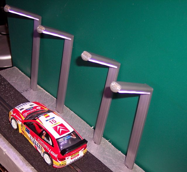 Farola Led, escala 1:32, scalextric o dr