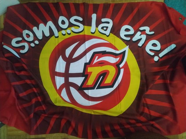 Bandera selección española de baloncesto