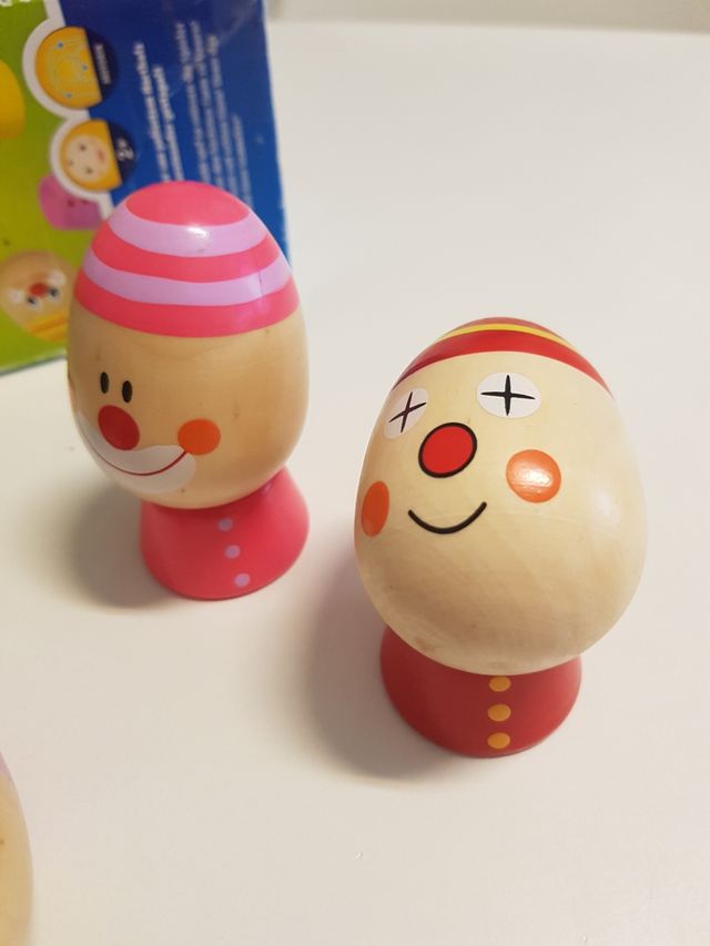 Juego de madera apilable