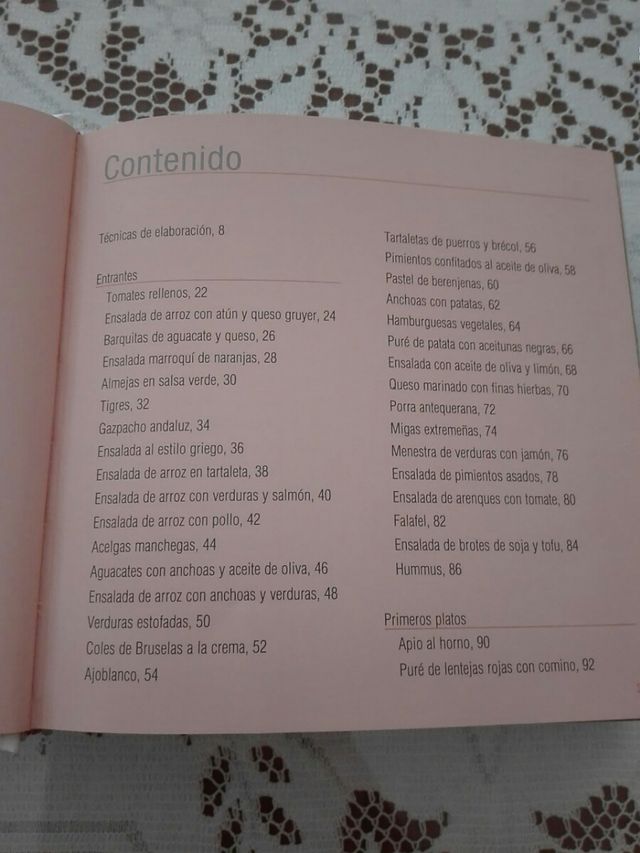 Libro Cocina Española. Perfecto estado