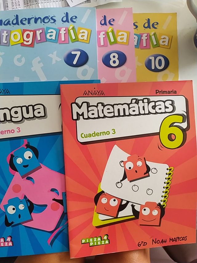 Cuadernillos mate y lengua