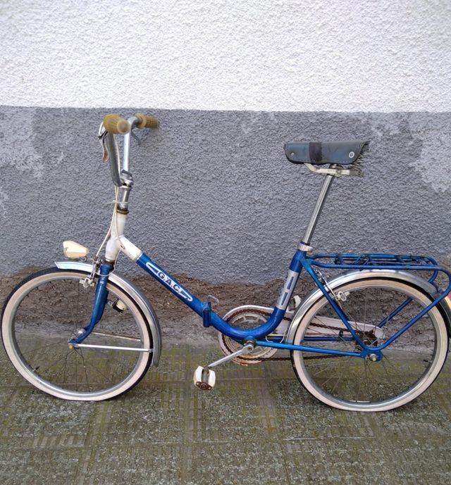 Bicicleta G.A.C. Mobylette azul