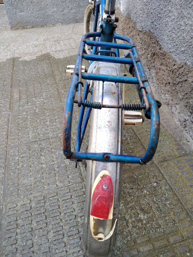 Bicicleta G.A.C. Mobylette azul