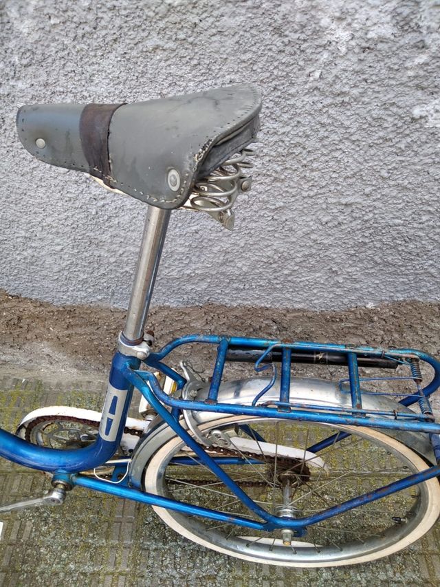 Bicicleta G.A.C. Mobylette azul